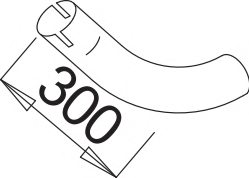 DINEX 52232 Exhaust Pipe